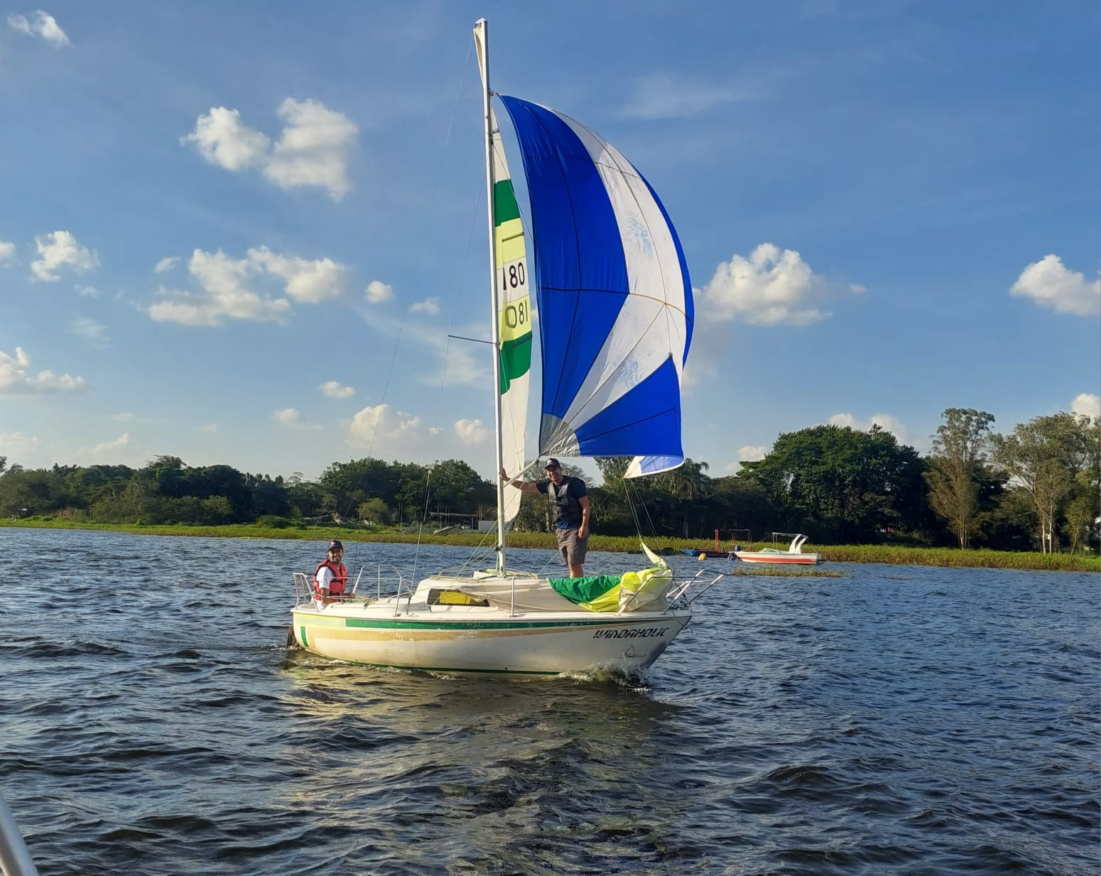 Curso de Vela Avançado Balão 16 pés — Marina Sylvestre, Represa de Guarapiranga