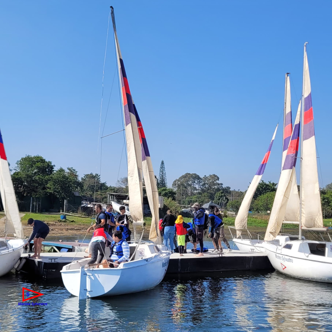 Integração de equipes na Marina Sylvestre — Represa de Guarapiranga